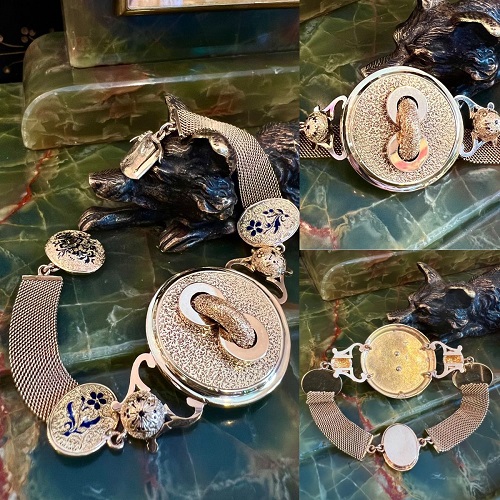 Art Deco, bracelet, diamonds